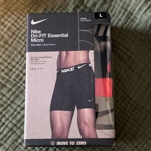 Nike Dri-FIT Essential Micro Boxer Briefs - Black and Camouflage